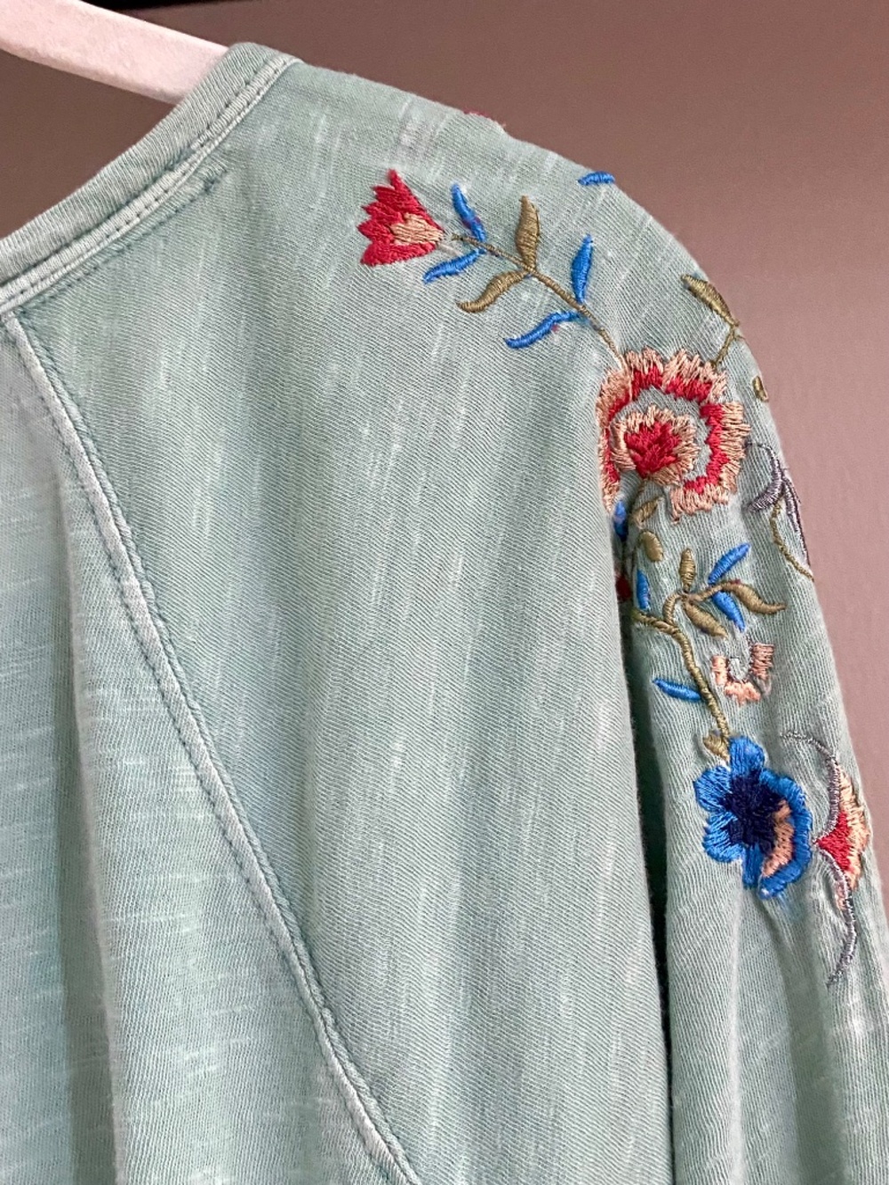 Sundance Long-Sleeved Top with Embroidery - Picture 4 of 9